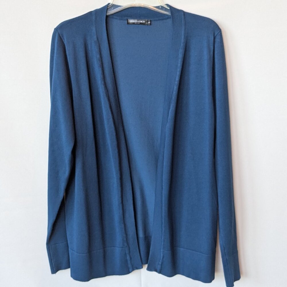 Urban CoCo Open Front Knit Cardigan Sweater